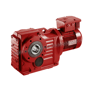 K Series Helical Bevel Gear Speed Reducer with Hollow Shaft and Shrink Disk