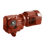 K Series Helical Bevel Gear Motor with Hollow Shaft and Torque Arm